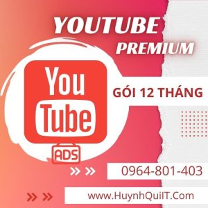 goi YouTube Premium 12 thang gia re